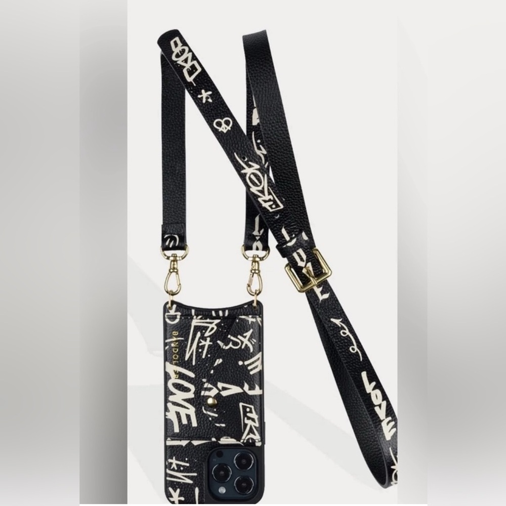 ISO Bandolier Love edition for iPhone 13 pro with strap